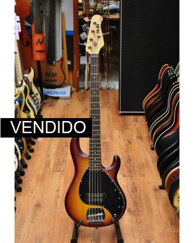 Musicman Sterling SUB RAY5 Honeyburst Rosewood